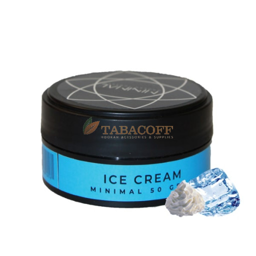 Табак для кальяна Minimal Ice Cream (Лёд, Мороженое) 50 гр